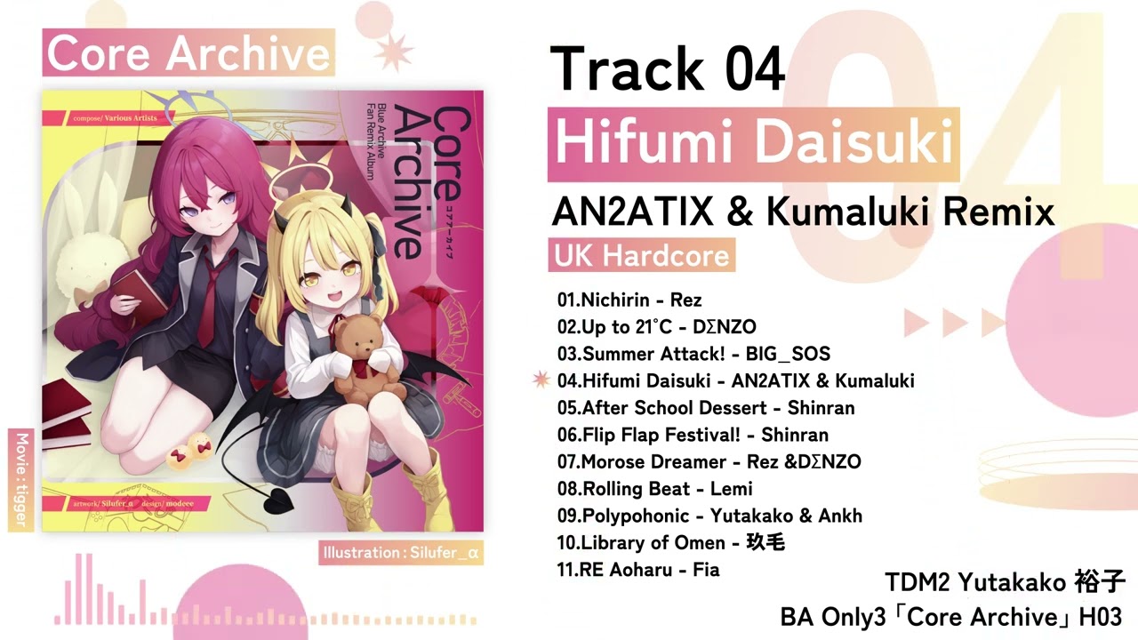 Blue Archive Fan Remix Album「Core Archive」 Full track