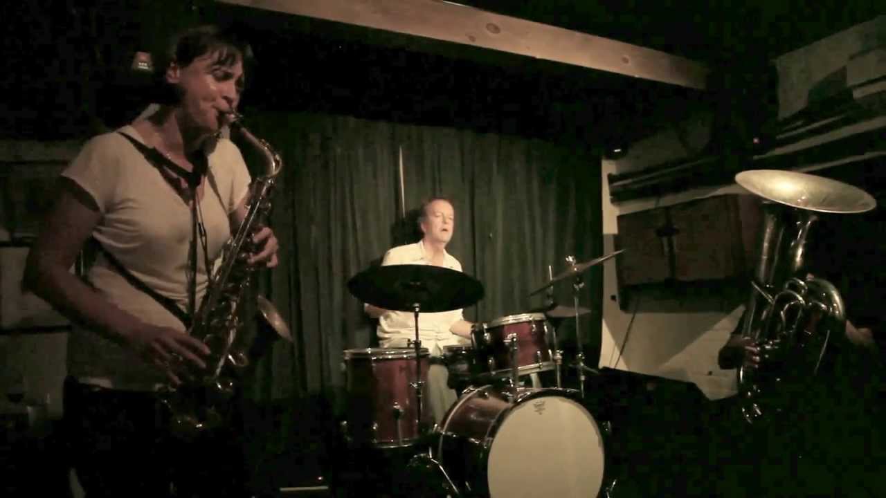 Ingrid Laubrock, Dan Peck, Tom Rainey - at Sycamore Bar, Brooklyn - Sep 10 2012