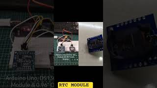 RTC reel time clock module working #trendingshorts #arduino #arduinoproject #robot