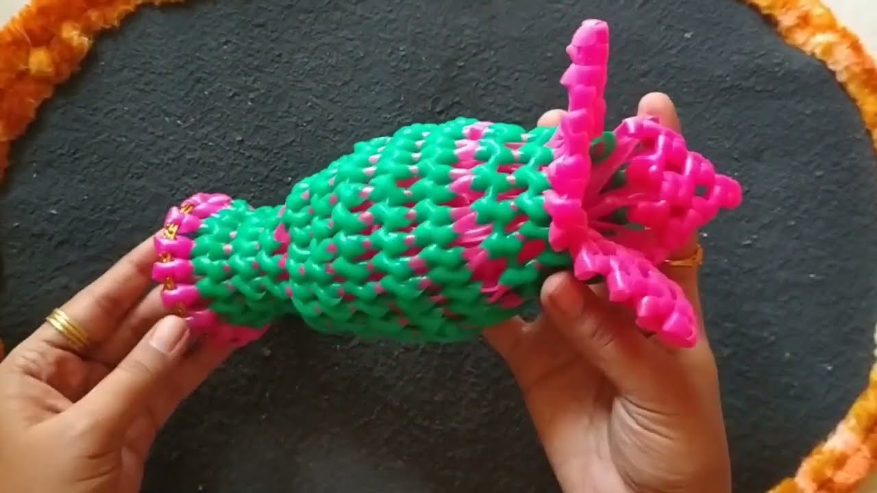 Plastic Wire Vase Making / 2 Different Ideas 😱😱