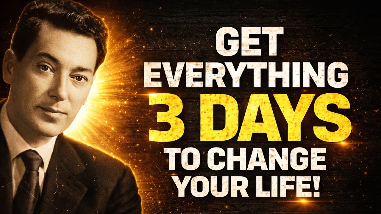 Change Your Life In just 3 Days By Speaking To You - Neville Goddard