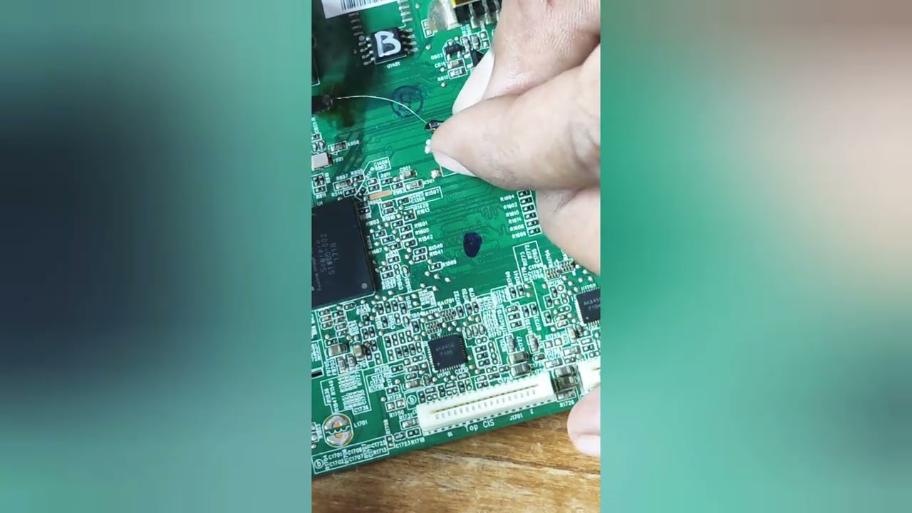 Hp scanjet 3000s3 no power logic card panel track missing