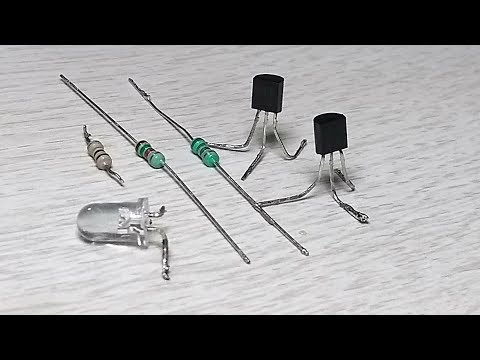 How to make (simple circuit) Touch sensor and fire sensor