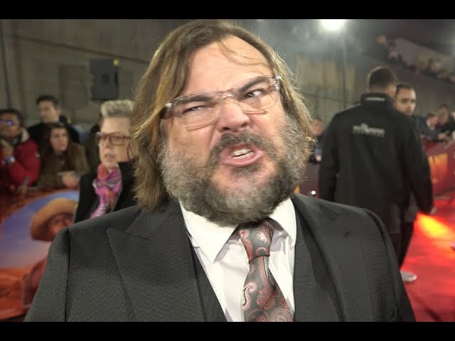 Jack Black's Kids Are Spitting Images Of Him At 'Jumanji: The Next Level'  Premiere