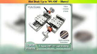 T-Type Manual Sliding Top Picks 2025 T-Type Manual Sliding Table 100Mm Wide Ball