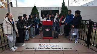 Hoboken HS Student Government: 2024 Hoboken Field of Heroes