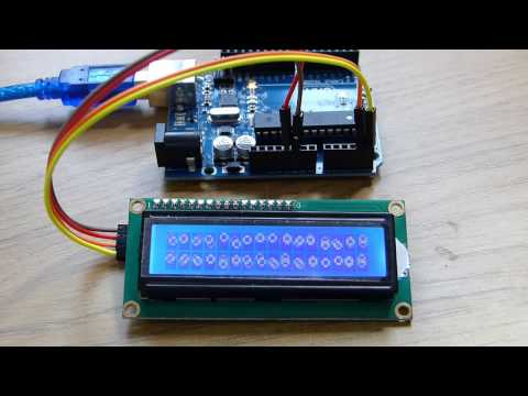 How to Connect an I2C Lcd Display to an Arduino Uno Tutorial