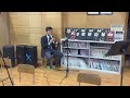 吹奏楽部員の帰宅を促す顧問の様子