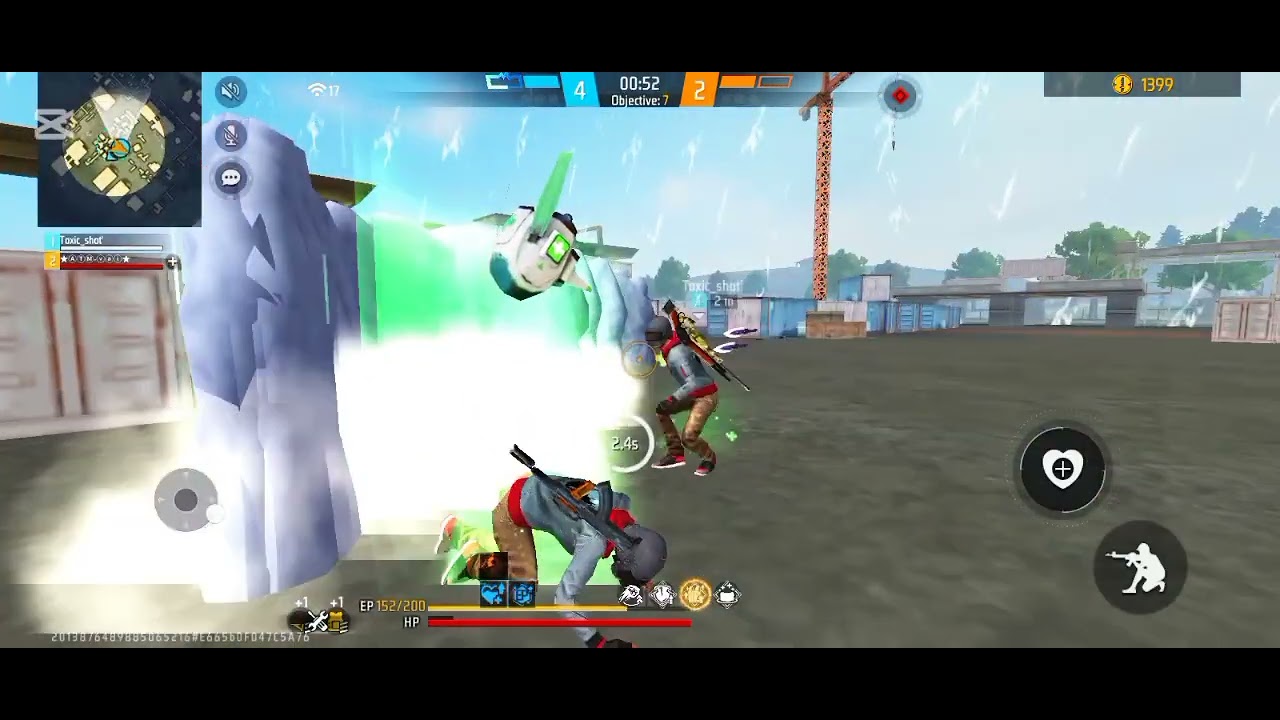 Gameplay with a hacker 😂/atm facts free fire/free fire funny videos ff