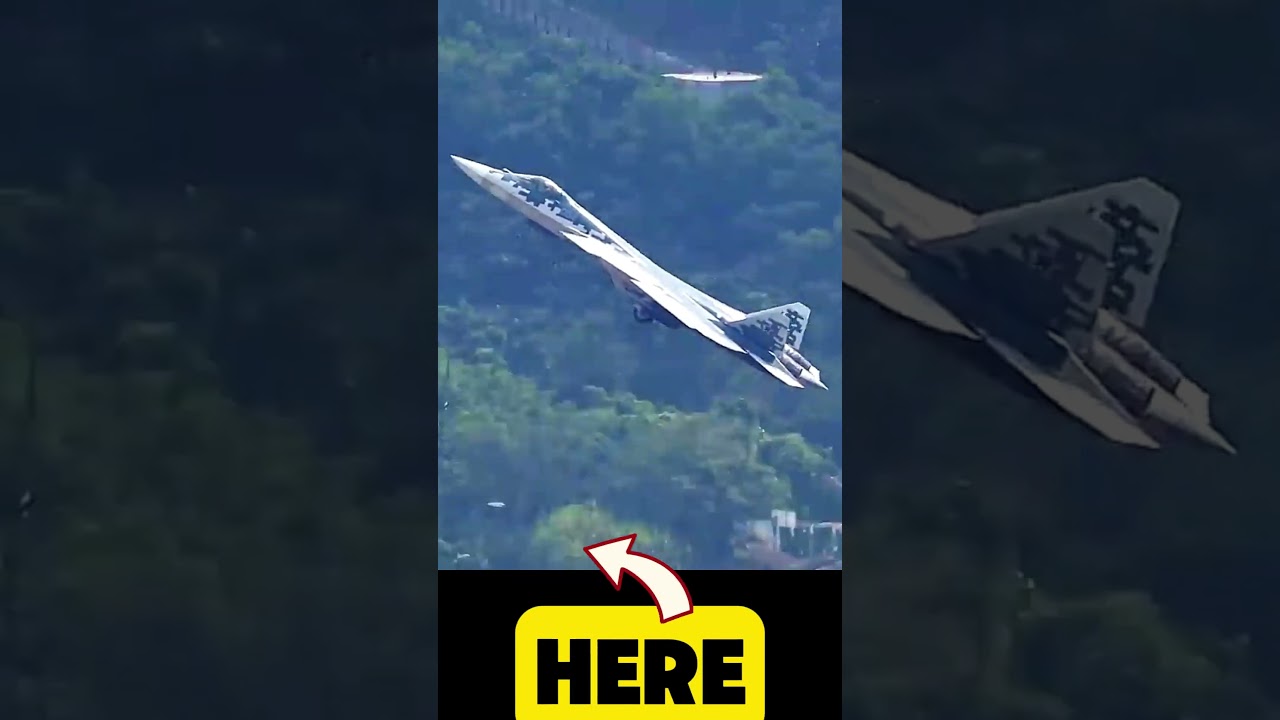 Sukhoi Su-57 Powerful Takeoff | Stealth Fighter Jet Action 