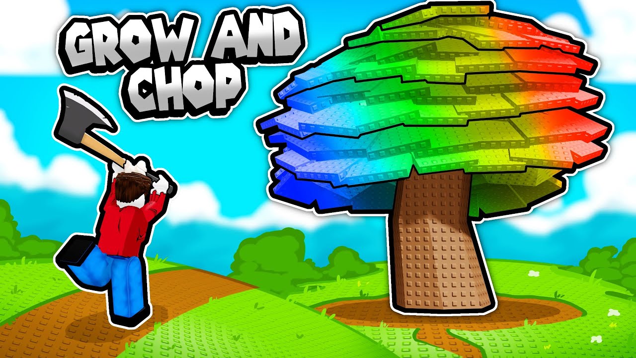 I spent BILLIONS upgrading my Tree to Chop in Roblox