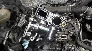 How To Remove a Water Pump on a VW Tiguan / Intake Manifold Replacement on a VW and Audi 2.0T TSI