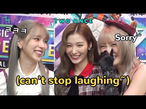 misamo apologizing to each other for funny reasons on japan's national tv 😂