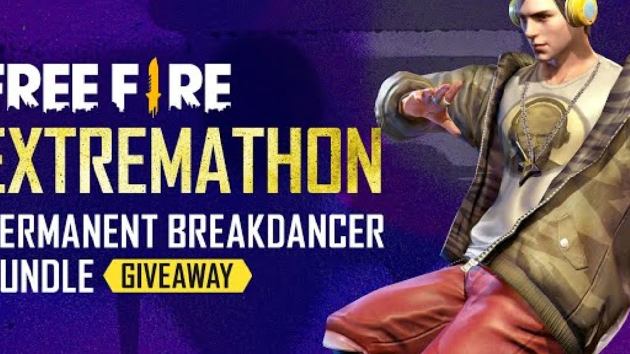Permanent Breakdancer Bundle Giveaway | Free Fire Extremathon