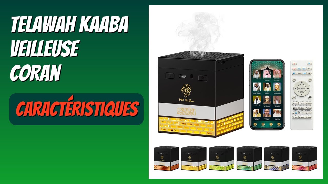 AVIS (2025) : Telawah Kaaba Veilleuse Coran. DÉTAILS