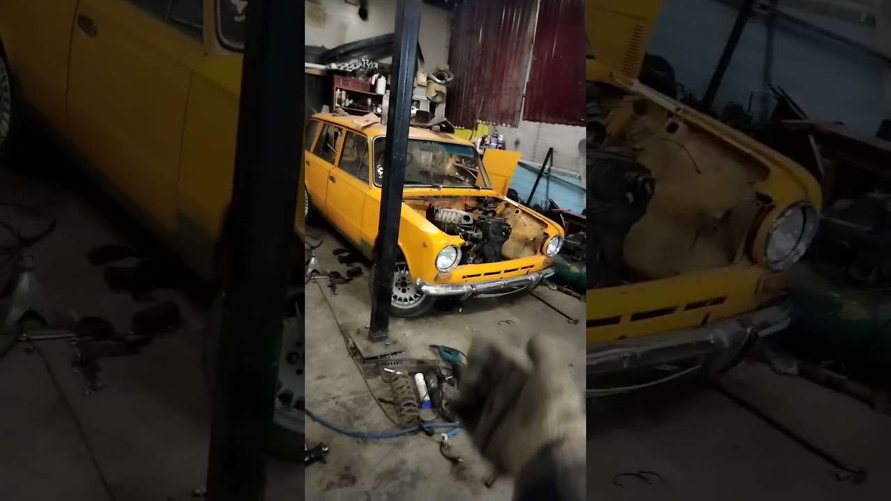 Свап RB25 в ваз 2102😅