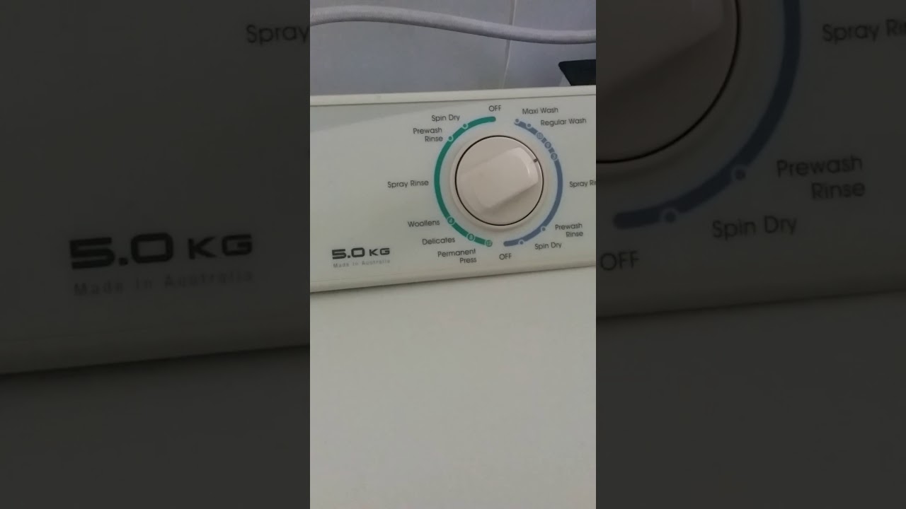 Hoover washing machine model 500m 5kg problem YouTube