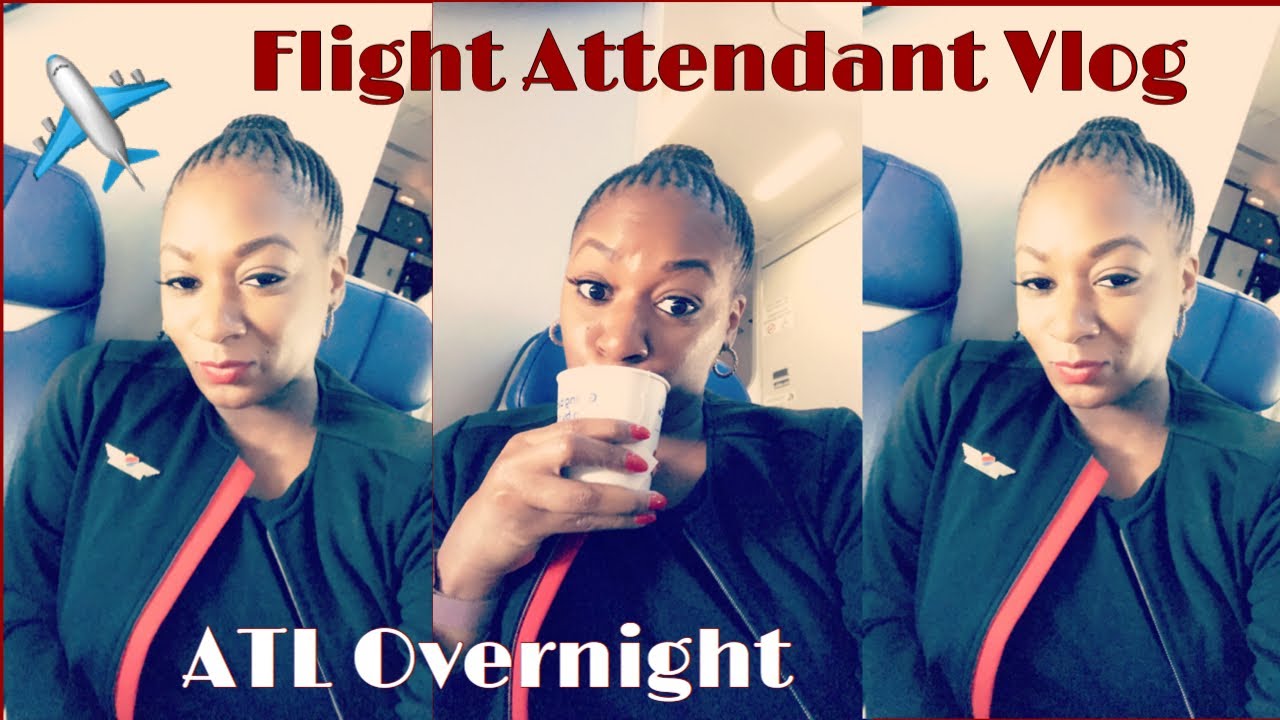 FLIGHT ATTENDANT VLOG || FLYING DURING COVID 19 || ATL OVERNIGHT