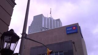 Flag Not At Half-Mast. Bmo Disses Layton.