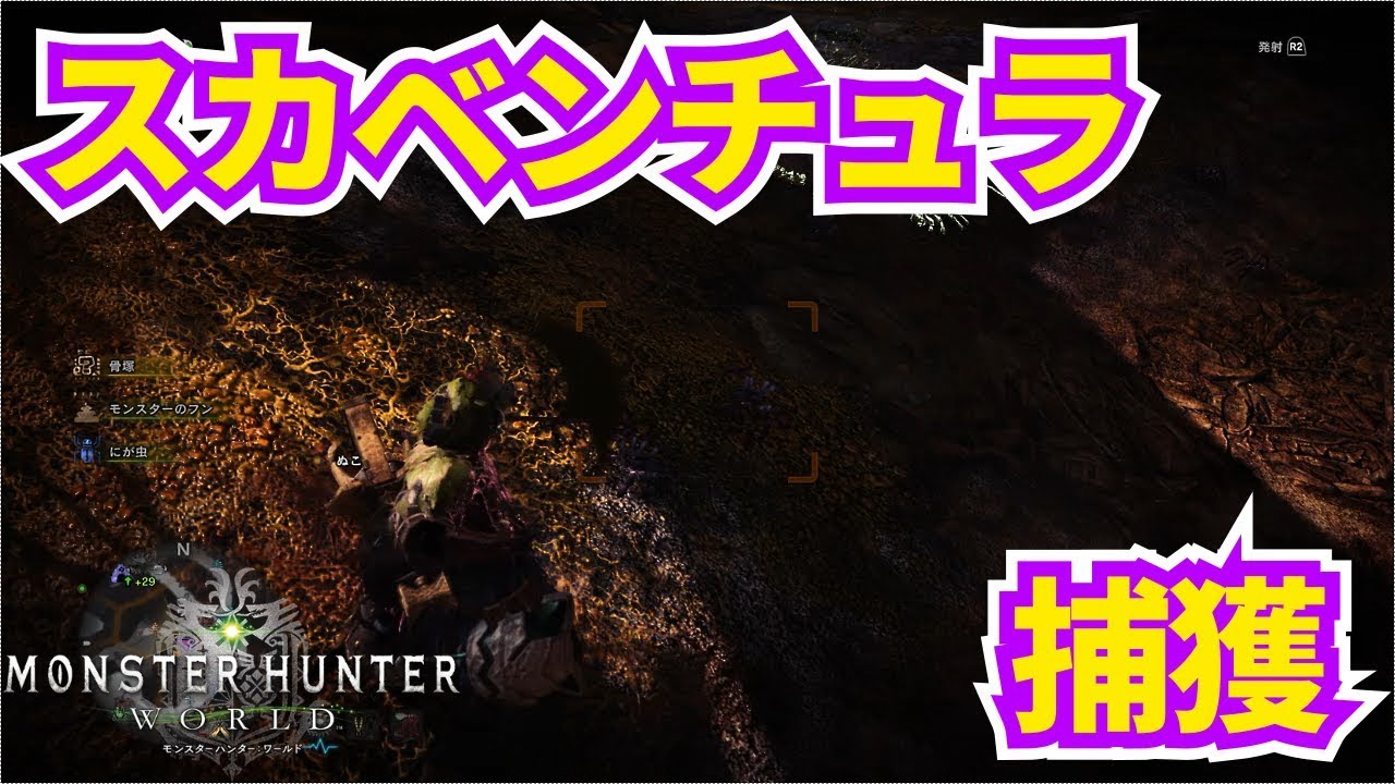 Mhw スカベンチュラの簡単で効率的な集め方 捕獲バウンティすぐ終わる ひなたんち