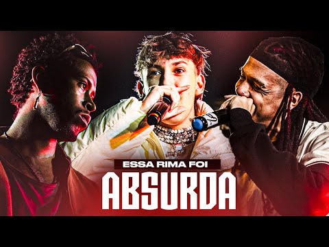 50 RIMAS simplesmente ABSURDAS! ⚡