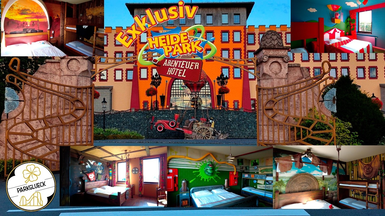 Heide Park - ABENTEUERHOTEL EXKLUSIV - Themenzimmer - Frühstück- und Abendbuffet - Schwimmbad