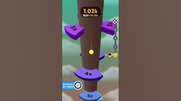 🤪 Helix Jump Walkthrough IPhone Gameplay Level 3 #games #puzzle
