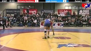 2011 U.S. Open SAT WM 55 KG: Michaela Hutchison vs. Leigh Jaynes Quarterfinal