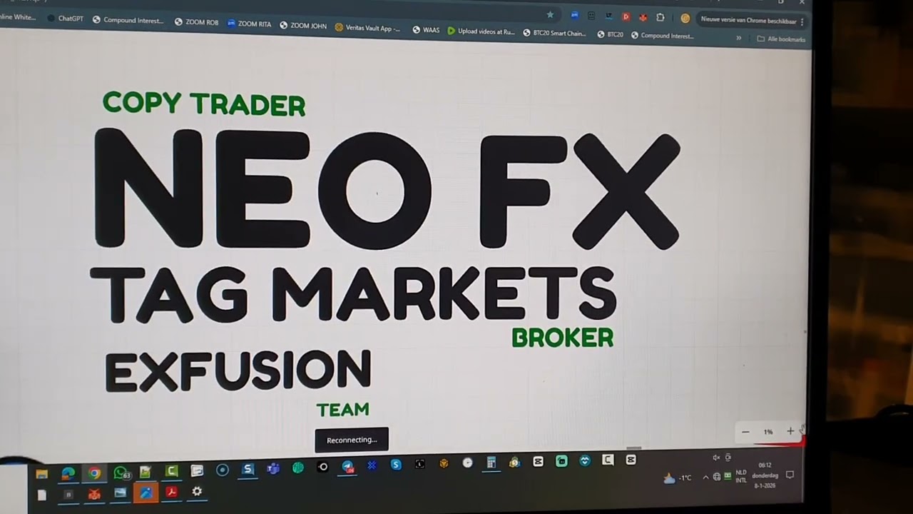 NEO FX - TAG MARKETS - EXFUSION (TERMEN UITLEG) TOP TEAM ROB BUSER