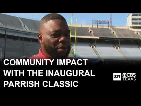 Gearing up for the inaugural Parrish Classic at the Cotton Bowl