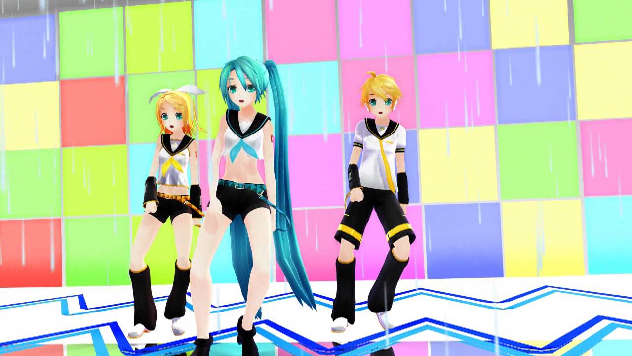 MMD Scream and Shout - Len Rin Miku 508 - YouTube