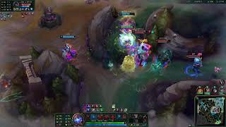 LOL Highlight - (rammus  - Jungle) A giant bean bug that matures the more it gets hit