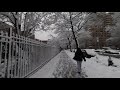 ¡NO PARA DE NEVAR EN NUEVA YORK!: Caminando por Fort Greene en Brooklyn (Febrero 2021)