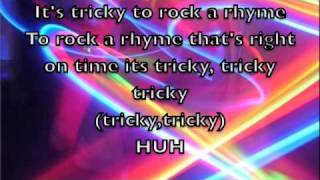 RUN D.M.C - It's tricky w/ lyrics