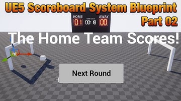 UE5 Scoreboard System Blueprint Part 02: Creating the User Interface