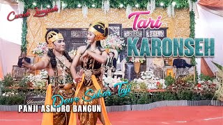 TARI KARONSIH Kisah Romantis Dewi Sekartaji dan Panji Asmara Bangun