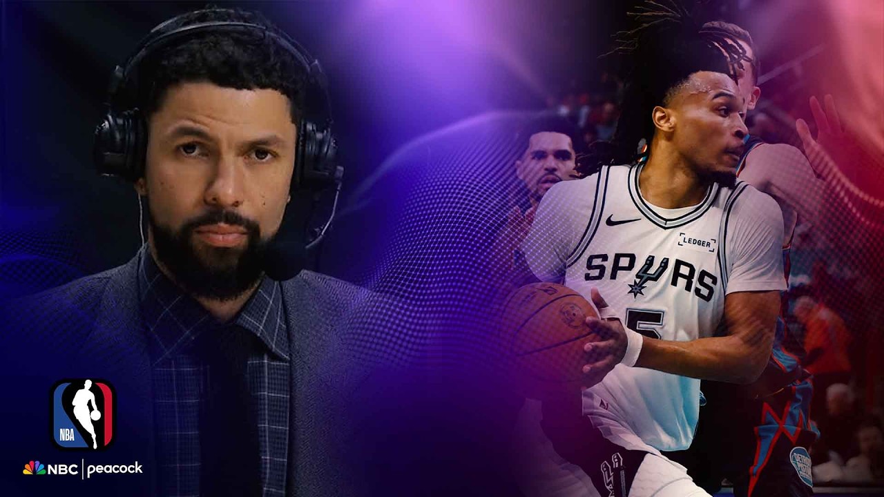 San Antonio Spurs handle Detroit Pistons' physicality in high-paced win | NBA on NBC