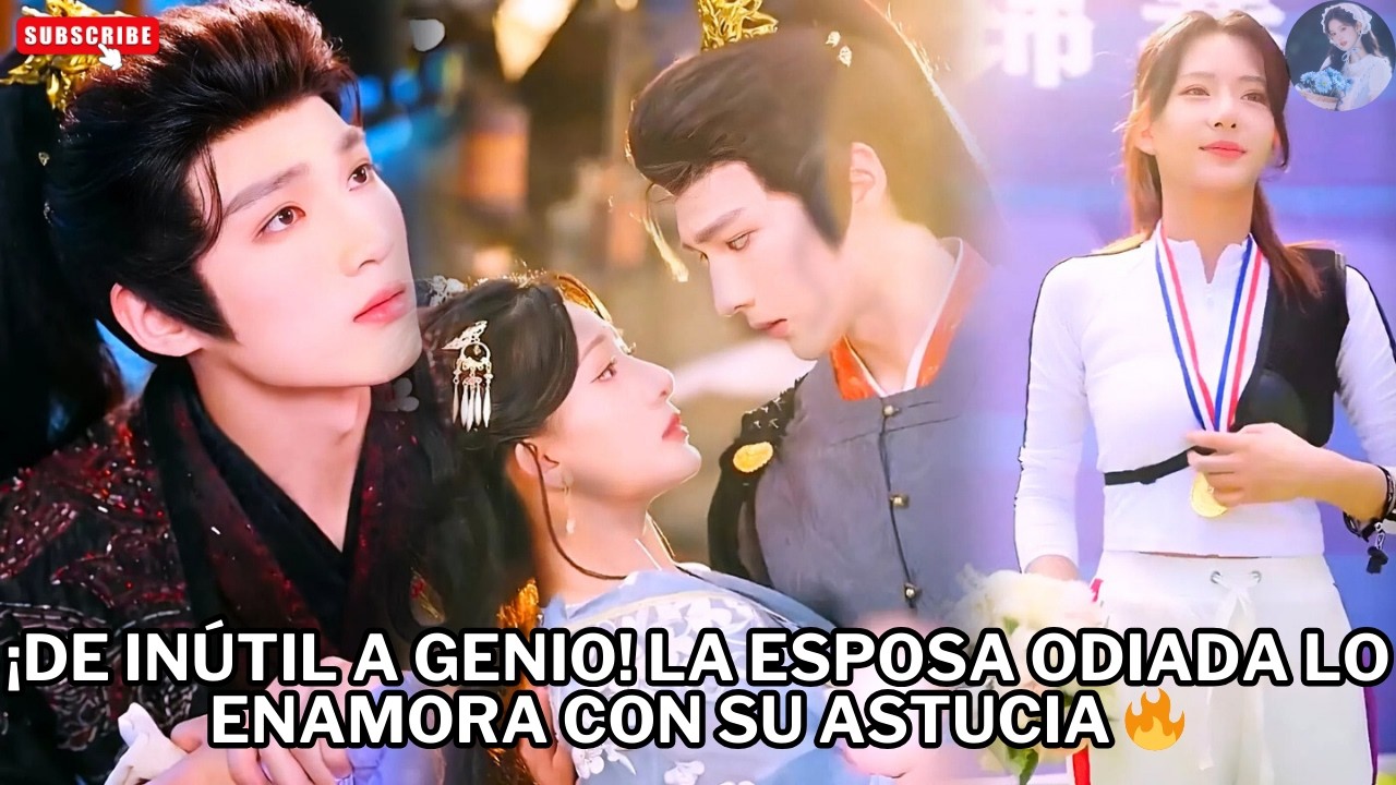 ¡De Inútil a Genio! La esposa odiada lo enamora con su astucia 🔥#películas #dorama #el #romance