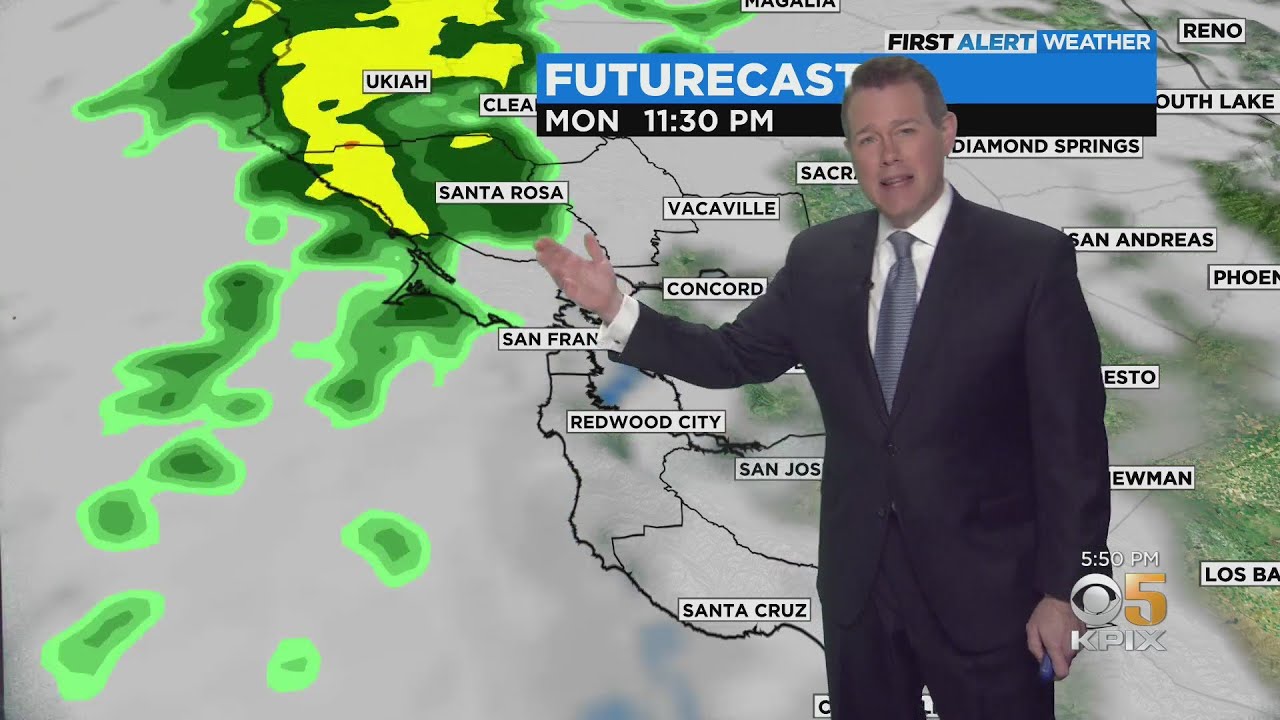 Monday Night Weather Forecast With Paul Heggen Youtube