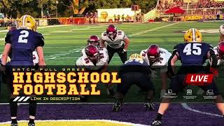 Edmondson-Westside vs. Benjamin Franklin - High School Football 🔴LIVE