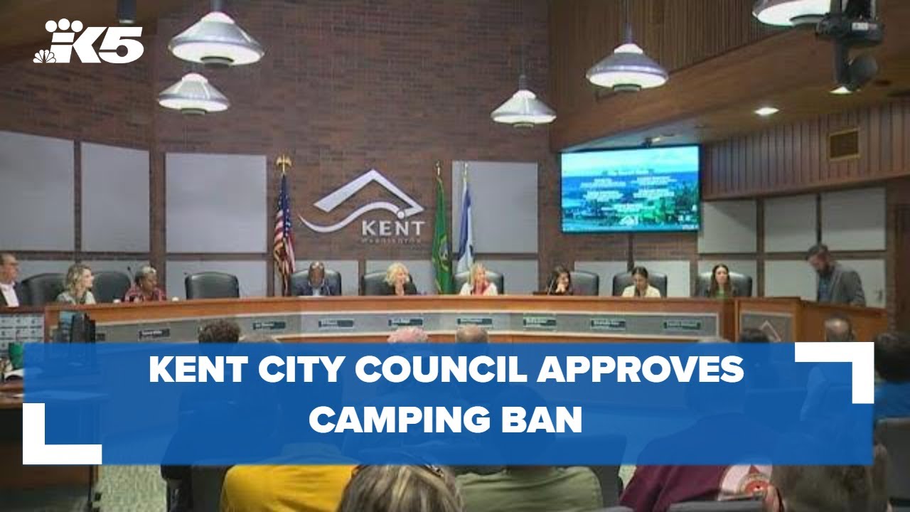 kent-city-council-votes-unanimously-to-pass-public-camping-ban-youtube