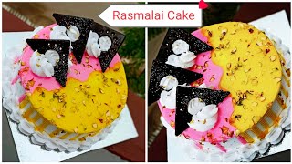 Rasmalai Cake ||रसमलाई केक ||रसमलाई न वापरता रसमलाई केक रेसिपी||cook n enjoy.