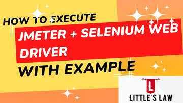 JMeter-Selenium Webdriver Integration | Example with Paramterization #jmeter #seleniumwebdriver