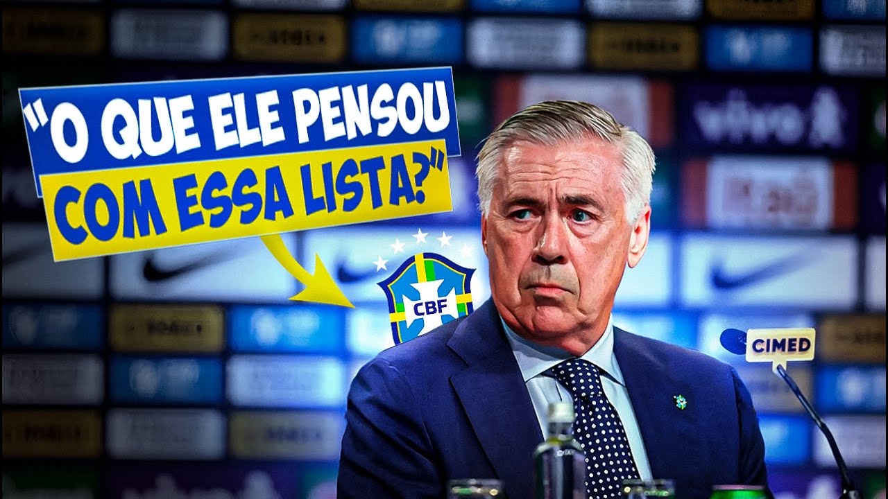 SEM NEYMAR, SEM VINI E COM 9 NOVIDADES! | ANÁLISE TÁTICA DA CONVOCAÇÃO!