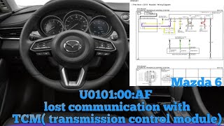 How to Fix Mazda6  not cranking U0101:00:AF Lost communication with TCM #foryou #youtubeviral