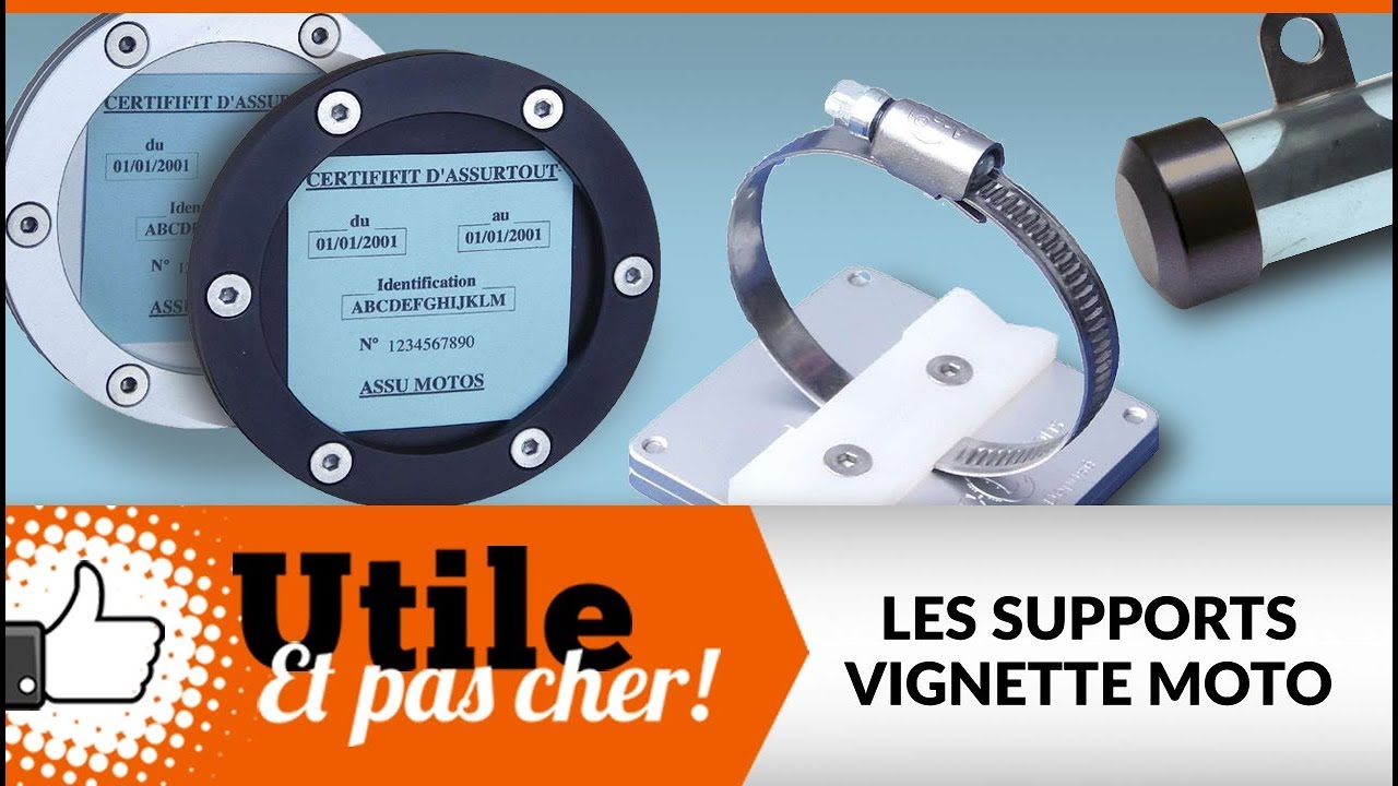 Tuto : coller son porte vignette d'assurance