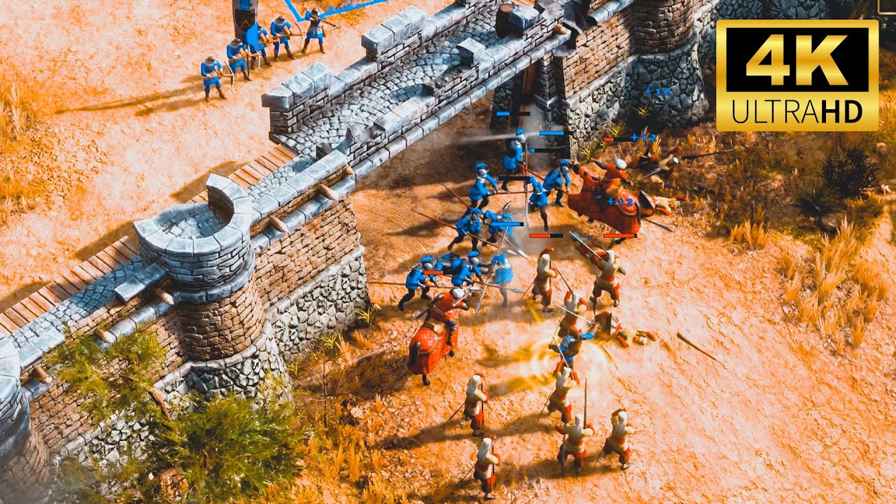 Breakout | Blood, Ice and Steel Act1 | Age of Empires III | 4K Gameplay