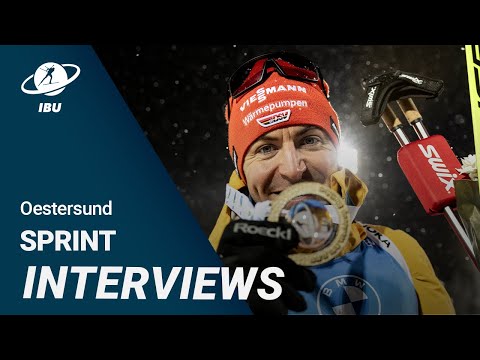 World Cup 23/24 Oestersund: Men Sprint Interviews