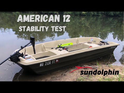 Sun Dolphin American 12 stability test 