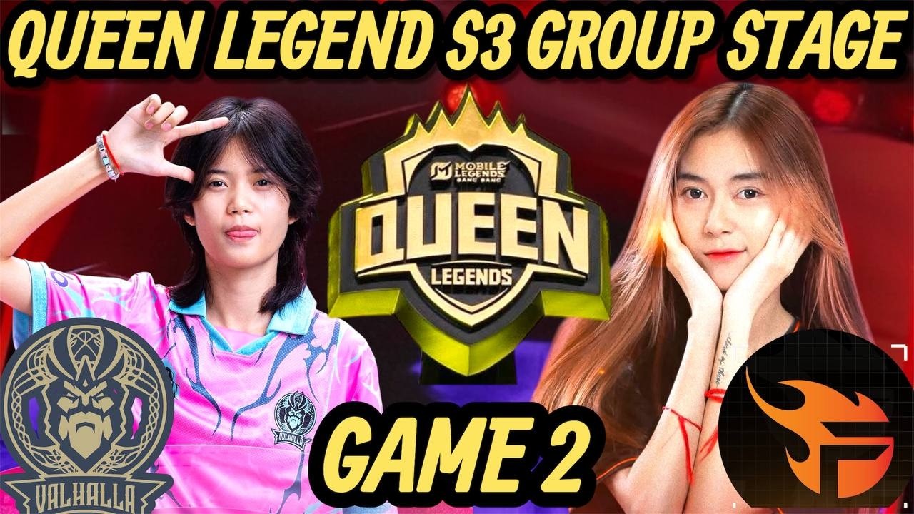 VALHALA VALKARIES vs FLASH VIOLET [ GAME 2] QUEEN LEGENDS S3 DAY 1 WEEK 1.